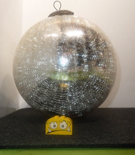 Riesige craquele kugel glas - riesige,