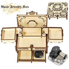 3D Holzpuzzle Musik Spieluhr