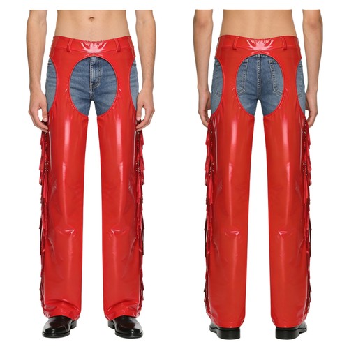 Herren lederhose hoch - herren, pu