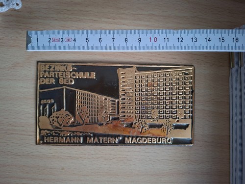 Kleine blechschilder aus ddr - kleine,