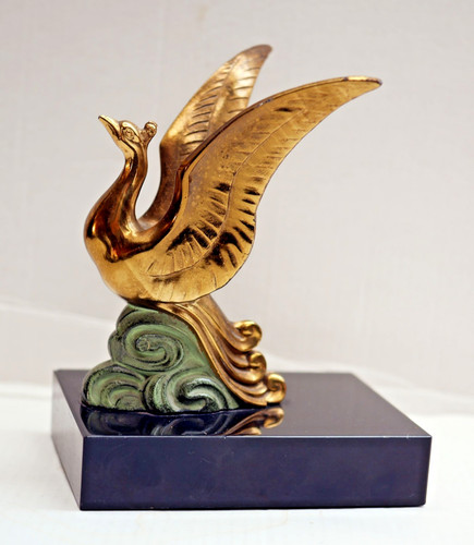 Art déco phönix - déco, skulptur