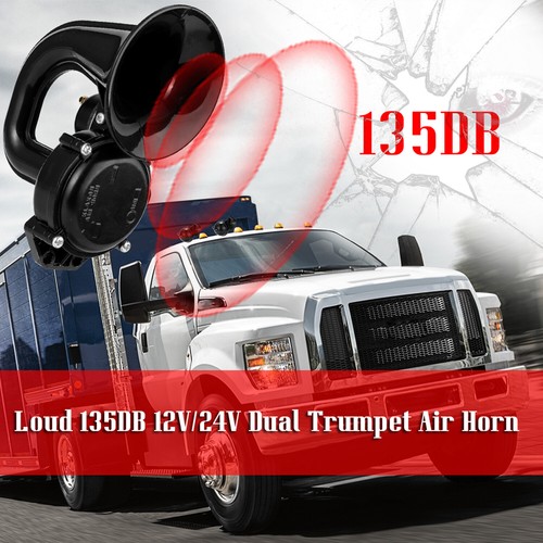 135db 12v 24v elektrisch hupe - 12v/24v,