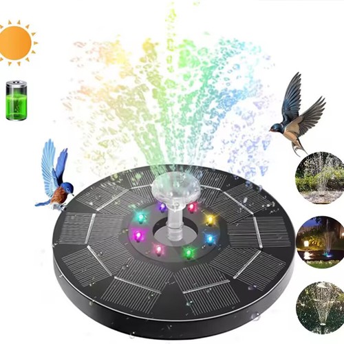 Led solar pumpe - mit, akku