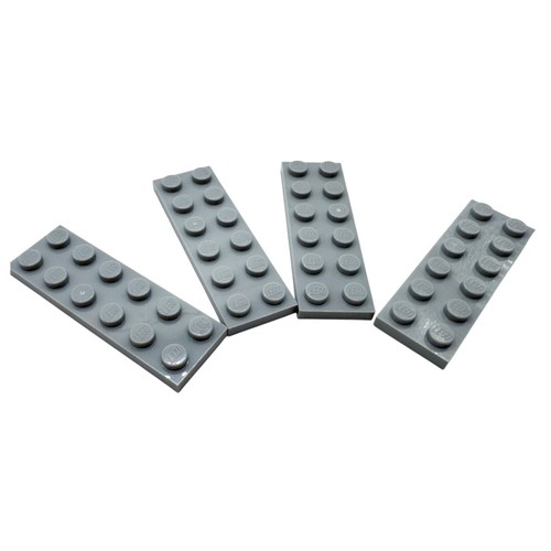 Lego platte 2x6 medium - 4x,