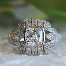 Art Déco 1,60 Kt Kissen