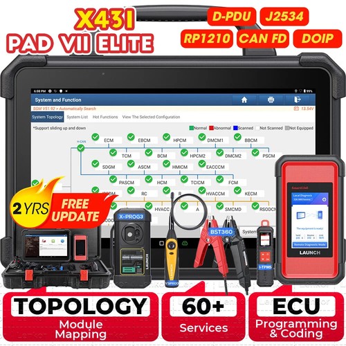 Launch 431 pad 7 - x-431,