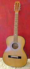 schöne GITARRE sunburst WESTERN alte AKUSTIK überholt GEPFLEGT echt VINTAGE