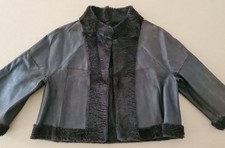 braunes Pelz / Wendecape Weste