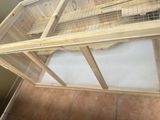 Großer Holz-Hamsterkäfig mit viel Zubehör