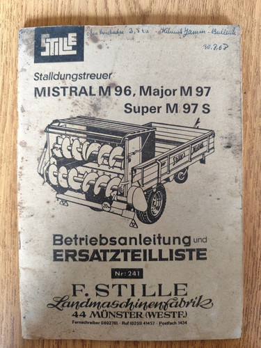 Stille stalldungstreuer - stille,