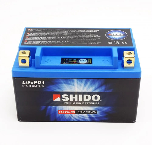 Shido ltx7a lithium ionen - shido, ltx7a-bs
