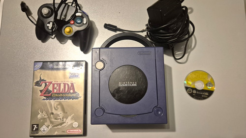 Nintendo gamecube lila pal - gamecube,
