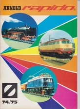 Arnold rapido. (Firmenkatalog). 74/75. (Modelleisenbahn). Arnold, Karl (Hrsg.):