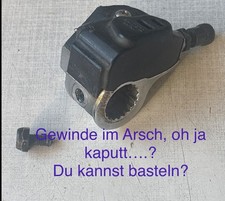Nexus 3 Gang Schaltwerk keine Befestigung auf der Achse so mehr möglich Bastler?