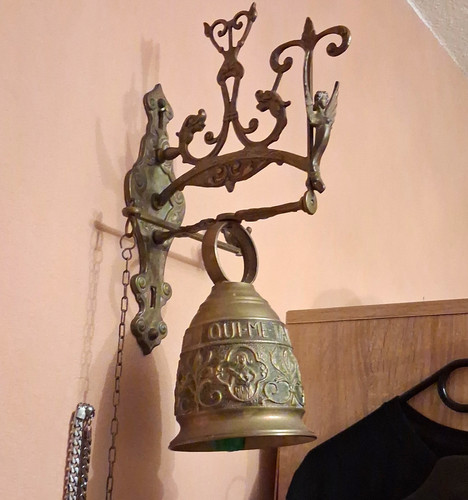 Wandglocke metall engel - wandglocke,