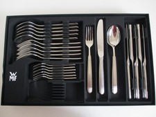 WMF BRÜSSEL BESTECK 24-TEILIG EDELSTAHL TEILMATTIERT AUSSTELLUNGSWARE