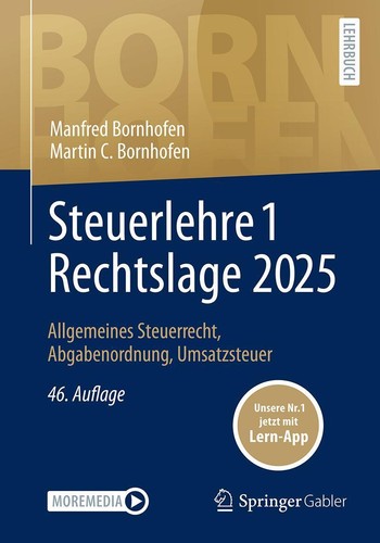 Steuerlehre rechtslage 2025 - steuerlehre,