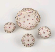 Rosenthal Gebäckschale und 3