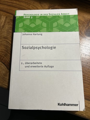 Sozialpsychologie johanna - sozialpsychologie, –