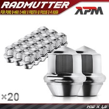 20x Radmutter für M12 x 1,5