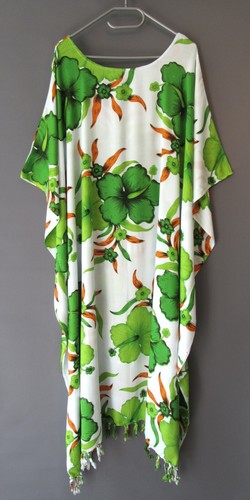 Kaftan maxi kleid - maxi, grÜn