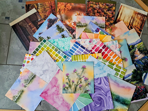 Designerpapier verschiedene - designerpapier,