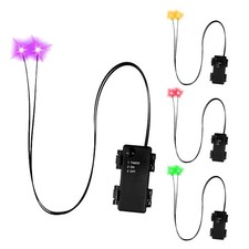 Halloween -LED leuchtet leuchtende Augen glühen Augen Lichter Requisiten grusel