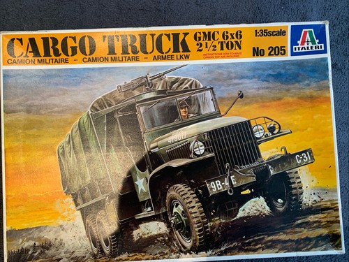 Italeri cargo truck gmc 6x6 - truck,