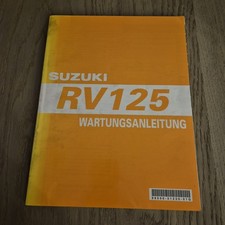 Suzuki RV 125  2003  Werkstatthandbuch Reparatur Wartung