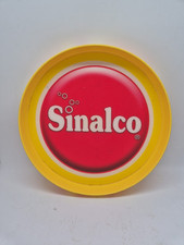 Sinalco Tablett Rund gummiert ca. 32 cm Vintage