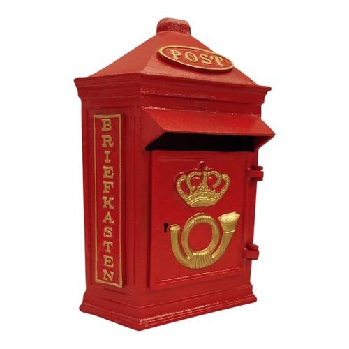 Retro post box briefkasten - post,