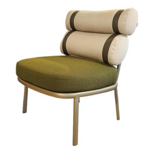 Kettal Outdoor Clubsessel Roll Bezug Sitzkissen Stoff Dedar Lam 288 Grün 