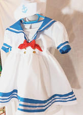 Kleine Matrosin Kinderkostüm 2tlg. Gr. 116 blau-weiß Cosplay Sailor Moon