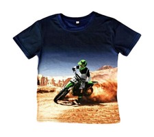 Jungen T-Shirt Motorrad Enduro
