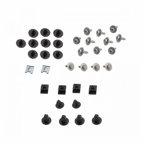 Unterfahrschutz clips set für - set,