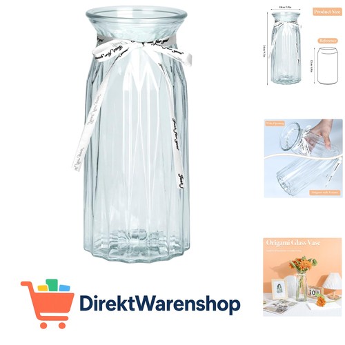 Blumenvase klar glasvase für - blumenvase,
