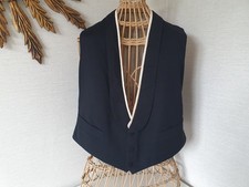 Herren Anzugweste schwarz alte