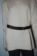 MOSCHINO Italy Redwall schöner Gürtel in gr. 40
