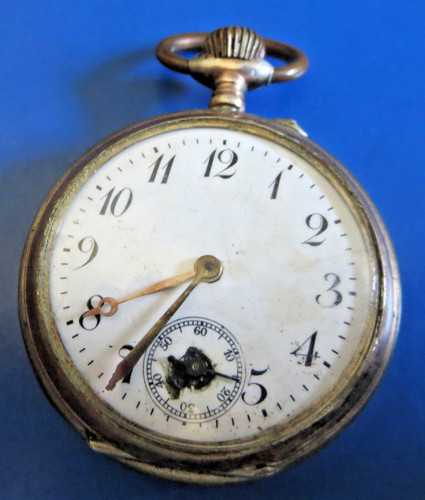 Herren taschenuhr 800er silber - 800er,