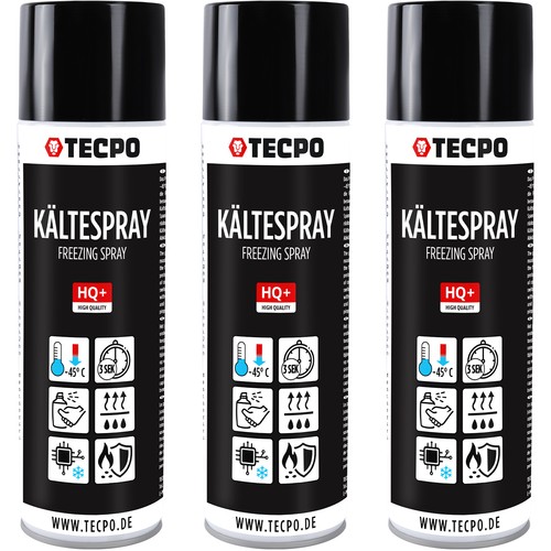 Tecpo kältespray 500 ml - 3x,