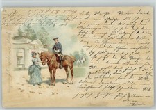 12005502 - 1902 AK Litho Pferd