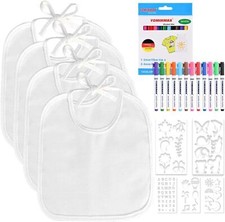 Faburo 12 Stück Lätzchen