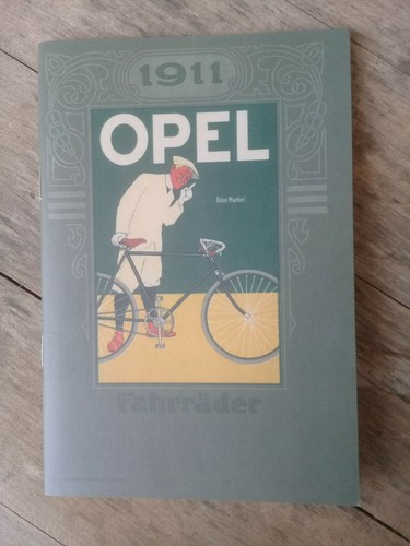 Opel fahrradkatalog 1911 - opel,