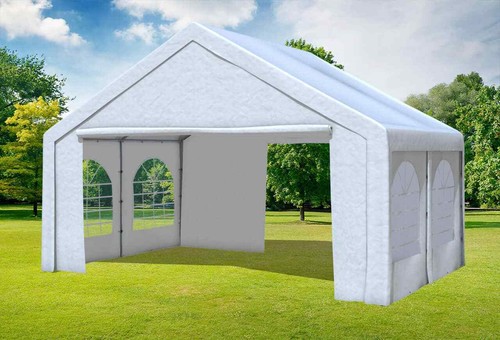 Partyzelt 5x4 weiss - partyzelt,