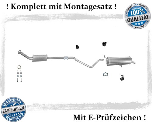 Auspuffanlage für citroen - für,