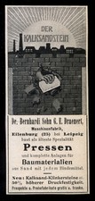 Alte Werbung 1909  Der