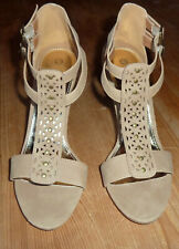 Pumps - City Walk Pumps, Absatz Sandale, Größe 38, Absatz 9 cm, Neu