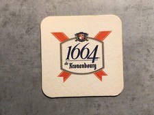 Bierdeckel Coaster Beermat de Kronenbourg 1664
