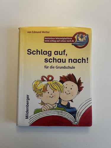 Schlag auf schau nach für - schlag, auf,