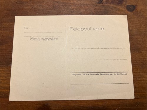 Feldpostkarte weltkrieg neu - feldpostkarte, 2.weltkrieg